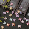 15mm Acrylic Imitation Flower Petals Four-petal Holder Separated by Beads Handmade Diy