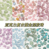 Acrylic Transparent Frosted Gold Mixed Beads Loose Handmade Diy Accessories Material