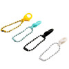Diy Jewelry Accessories Plastic Lobster Clasp Bead Chain Pendant Paint Mixed Color Round