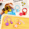 Candy Color Girly Heart Star Bell Keychain Pendant Fresh Diy Bag Jewelry Accessories Gifts