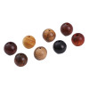 8mm Wooden Round Beads Rosewood Burmese Flower Thuja Cypress Sandalwood Loose Beaded
