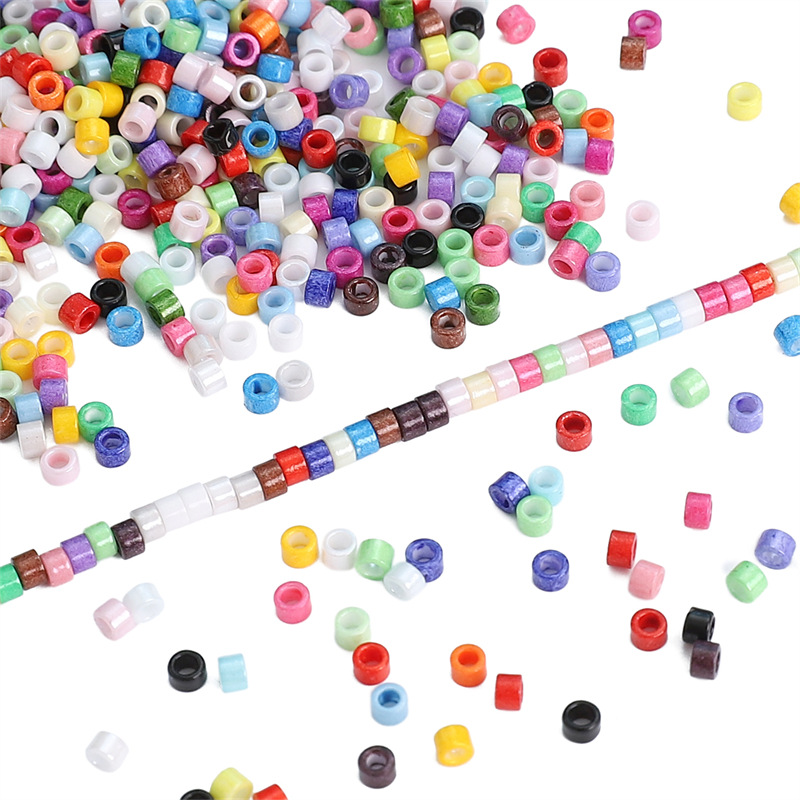 1.6-2.5mm Domestic Super Quality Glass Oil Painting Antique Rice Beads Diy Homemade