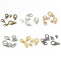 10-21mm Gold and Silver/antique Green Alloy Lobster Clasp Handmade Diy Bracelet Necklace