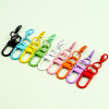 Painted Color U-shaped Revolving Door Buckle Lobster Alloy Jewelry Accessories Keychain