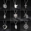 European and American Amazon Supply Stainless Steel Hip-hop Necklace Men and Women