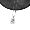 European and American Men's Simple Niche Versatile Accessories Geometric Square Hollow 26