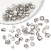 Plastic Ccb Irregular Shaped White K Color Separated Beads Diy Handmade Earrings Bracelet