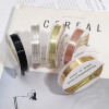 Color-preserving Copper Wire Braided Styling Line Handmade Diy Hairpin Metal Material