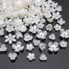 Abs Imitation Pearl String Beads Flower Holder Petals Spacer Antique Handmade Diy