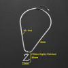 Personalized Fashion 26 English Letter Pendant Necklace for Women, Versatile Stainless