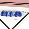 9*6mm Glass Water Drop Petal Pendant Diy Handmade Czech Colored Glaze Ancient Style Hair