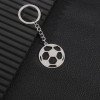Stainless Steel Keychain Fashionable Non-fading Geometric Round Volleyball Football