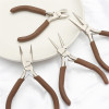 Handmade Diy Pliers Coffee Colored Needle Nose Jewelry Multifunctional Round Mini Winding