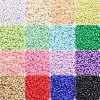 Acrylic Peanut Beads Solid Color Pearlescent Transparent Rice Handmade Diy Bracelet