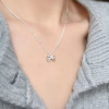 Three-dimensional Sweet Bow Necklace for Women in Summer Light Luxury Niche Design Ins