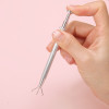 Aluminum Alloy + Steel Claw Screw Ball Grabbing Artifact Tweezers Gemstone Loose Bead Diy