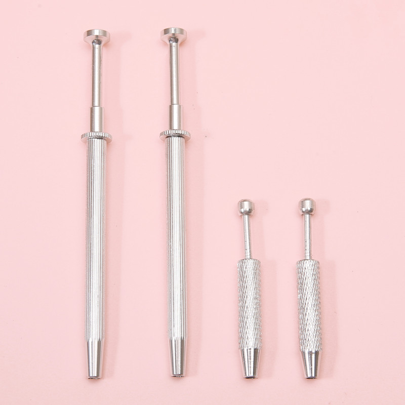 Aluminum Alloy + Steel Claw Screw Ball Grabbing Artifact Tweezers Gemstone Loose Bead Diy