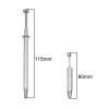Aluminum Alloy + Steel Claw Screw Ball Grabbing Artifact Tweezers Gemstone Loose Bead Diy
