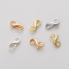 14k/18k Gold-filled 8-character Buckle Spring Bracelet Necklace Closing Handmade Diy