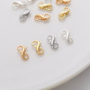 14k/18k Gold-filled 8-character Buckle Spring Bracelet Necklace Closing Handmade Diy