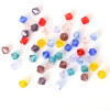 3mm Rhombus Sharp Beads Glass Bracelet Crystal Necklace Pendant Loose Diy Handmade