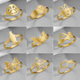 Stainless Steel Ring Female Niche Light Luxury Cute Little Animal Turtle Penguin Rabbit