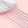 Hip-hop Stainless Steel Y2k Ancient Silver Chain Extension Diy Handmade Jewelry Bracelet
