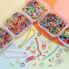 Diy Jewelry Accessories, Colorful Sheep's Eye Horn Nails, Open Hoop, Closed Chain