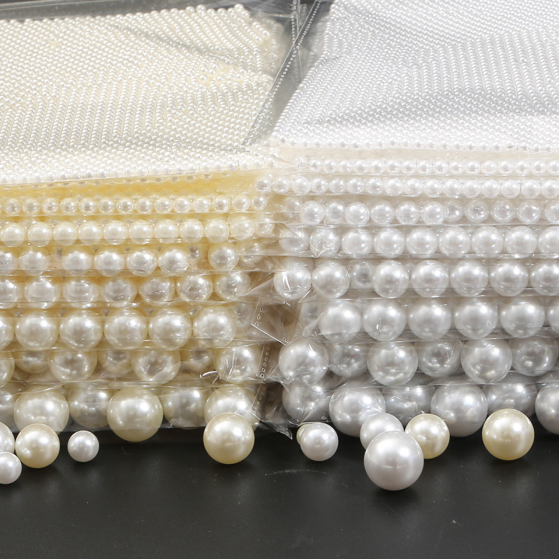 Abs Highlight Imitation Pearl Diy Material Accessories Handmade Bracelet Necklace Beaded