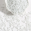 Diy Beads Loose Glass Millet White Transparent Spacer Jewelry Accessories Clothing