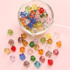 10mm Faceted Rhombus Crystal Beads Round Square Diy Handmade Loose Material Jewelry