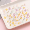 Resin Osmanthus Pendant Beads Hand String Handmade Diy Necklace Bracelet Clothing
