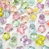 Acrylic Transparent Frosted Five-pointed Star Round Beads Diy Hair Accessories Headband