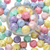 Acrylic Solid Color Plated Beads Fig String Handmade Diy Necklace Bracelet Clothing