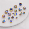 Copper 18k Cloisonné Jewelry Accessories Separated Beads Bead Bracelet Necklace Material