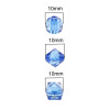 10mm Acrylic Faceted Beads Round Square Handmade Diy Bracelet Necklace Bead Material