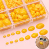 Acrylic Flat Bottom Oval Doll Eye Accessories Diy Handmade Plush Toy Small Glasses