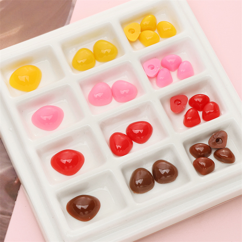 Acrylic Flat Bottom Triangle Doll Nose Accessories Diy Handmade Plush Toy Small Material