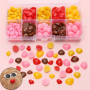 Acrylic Flat Bottom Triangle Doll Nose Accessories Diy Handmade Plush Toy Small Material