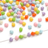 7*7 Acrylic Solid Color Beads Loose Carambola Diy Making Bracelet Mobile Phone Chain