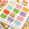 7*7 Acrylic Solid Color Beads Loose Carambola Diy Making Bracelet Mobile Phone Chain