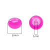 8x5mm Glass Imitation Jade Straight Hole Abacus Beads Loose Handmade Diy Bracelet Jewelry