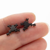 Stainless Steel Cute Animal Earrings Ins Fashion Cat Rabbit Alpaca Piglet