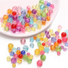6/8/10mm Acrylic Transparent Round Beads Diy Handmade Bracelet Necklace Loose Jewelry