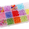 6/8/10mm Acrylic Transparent Round Beads Diy Handmade Bracelet Necklace Loose Jewelry