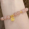 2025 Sun High Quality Niche Original Exquisite Design Fu Pendant Women's Bracelet