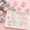 Natural Shell Peach Heart Special-shaped Rice Beads String Round Loose Handmade Diy