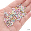 Natural Shell Peach Heart Special-shaped Rice Beads String Round Loose Handmade Diy