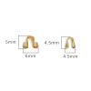 Copper U-shaped Buckle, Horseshoe Protective Thread, Closing Necklace, Handmade Diy