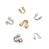 Copper U-shaped Buckle, Horseshoe Protective Thread, Closing Necklace, Handmade Diy